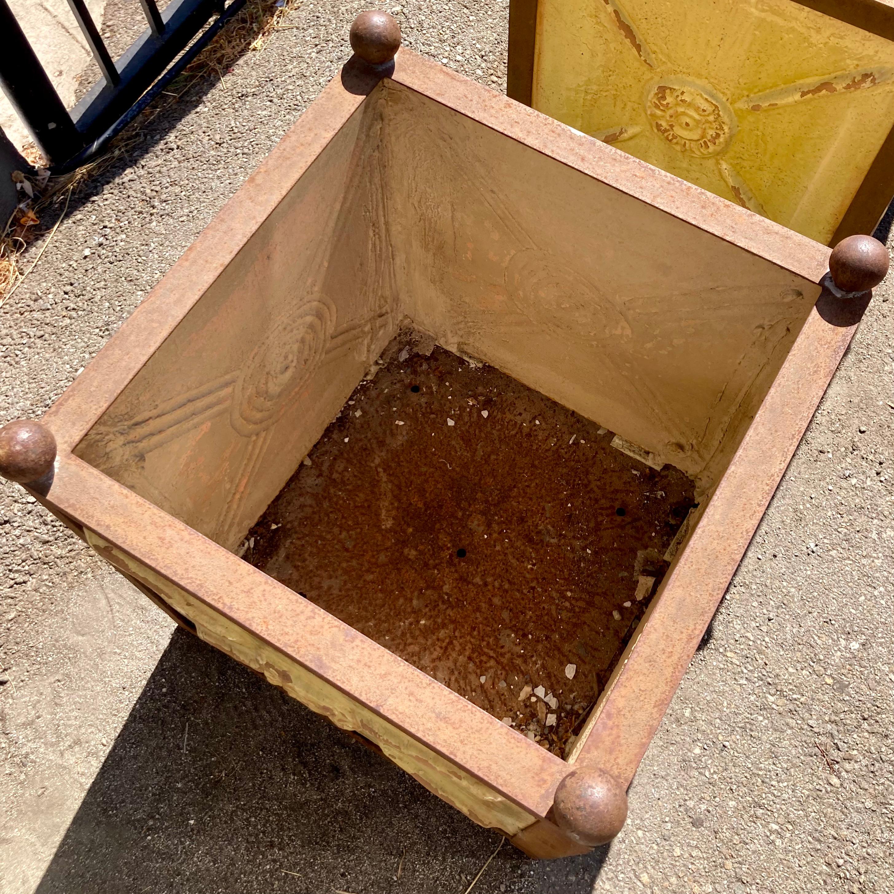 Madeline Anduze Orangerie Planter Box Yellow Glazed Terracotta - 2 1