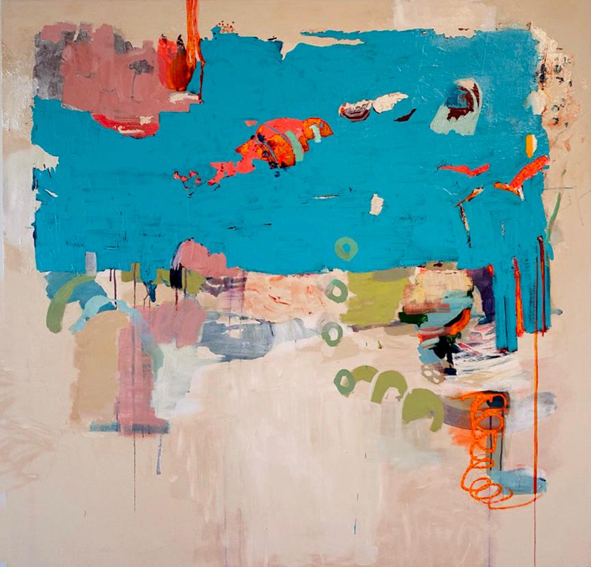 Abstract Painting di Madeline Denaro - Seconda, seconda pelle