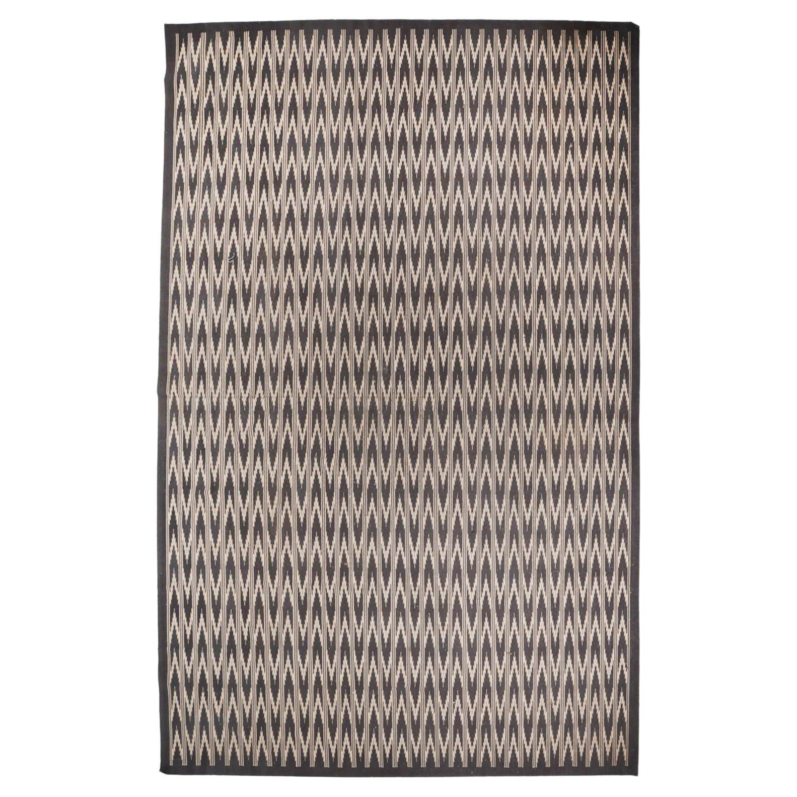 Madeline Weinrib Flatweave Cotton Rug  8
 x 11
 6" For Sale