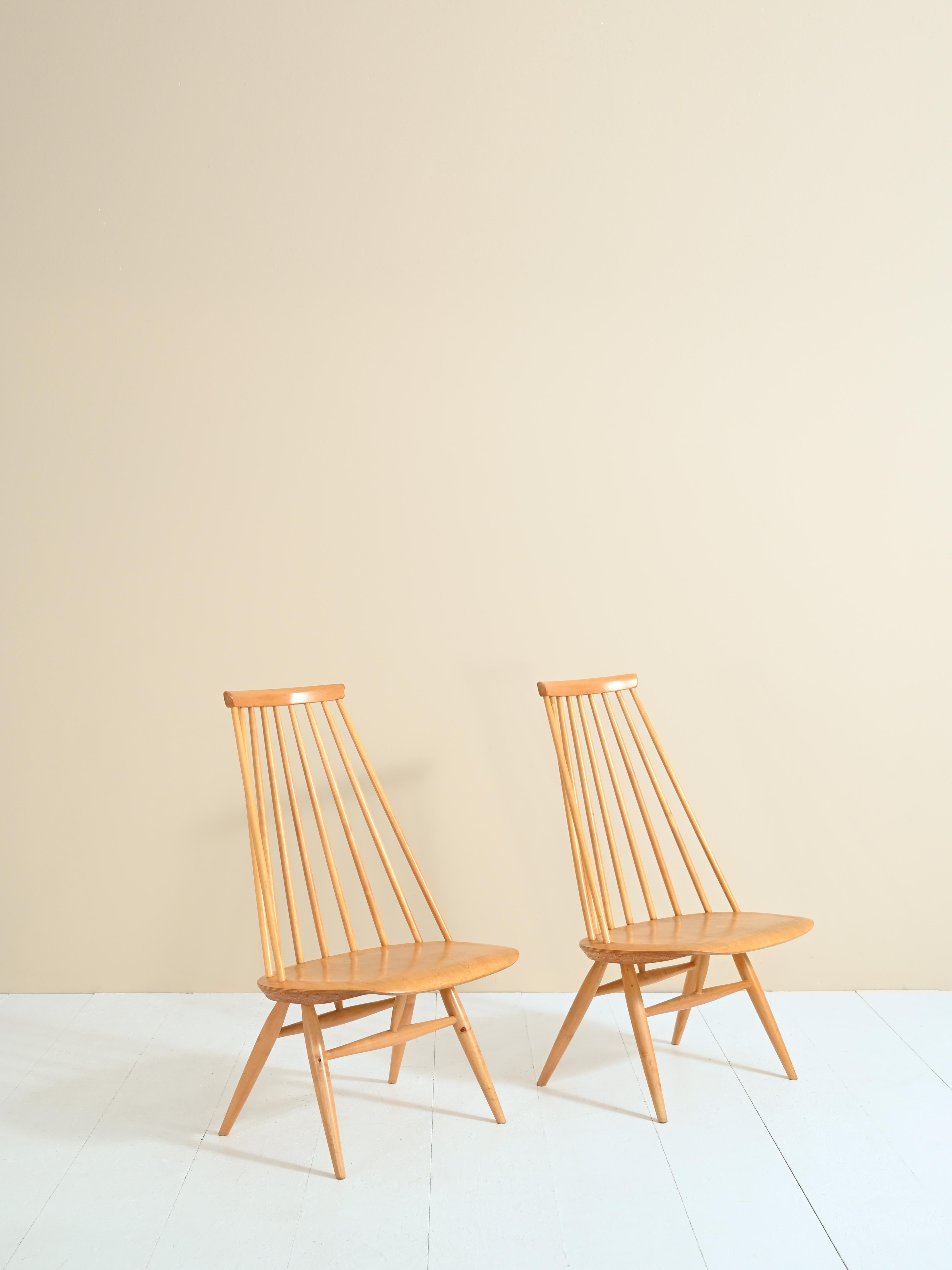Mid-20th Century Mademoiselle chairs by Ilamari Tapiovaara For Sale