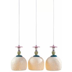 Mademoiselle Lineal Canopy Three Lights Gazing At The Ocean Ceiling Lamp (US)