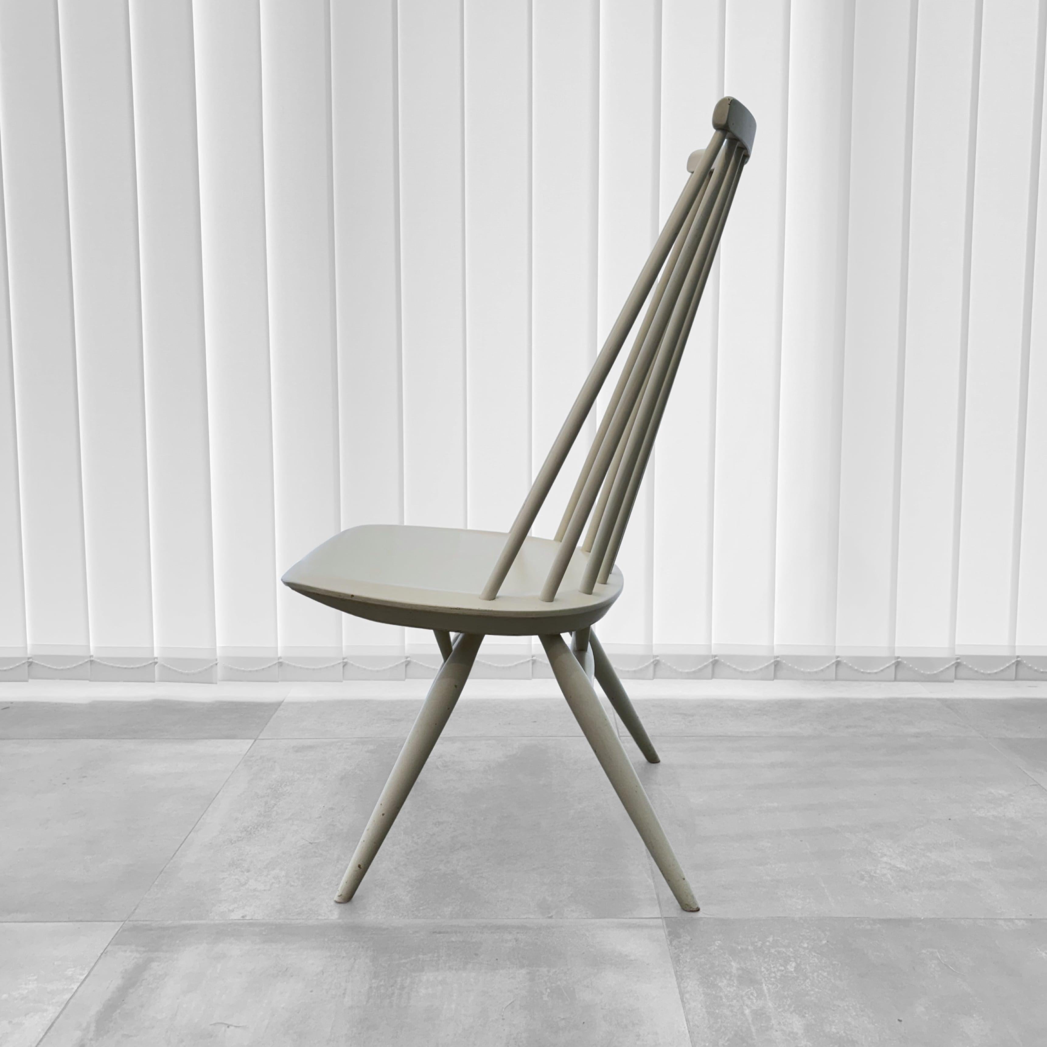 Scandinavian Modern Mademoiselle mid century easy chair by Ilmari Tapiovaara for Edsbyverken, Sweden For Sale