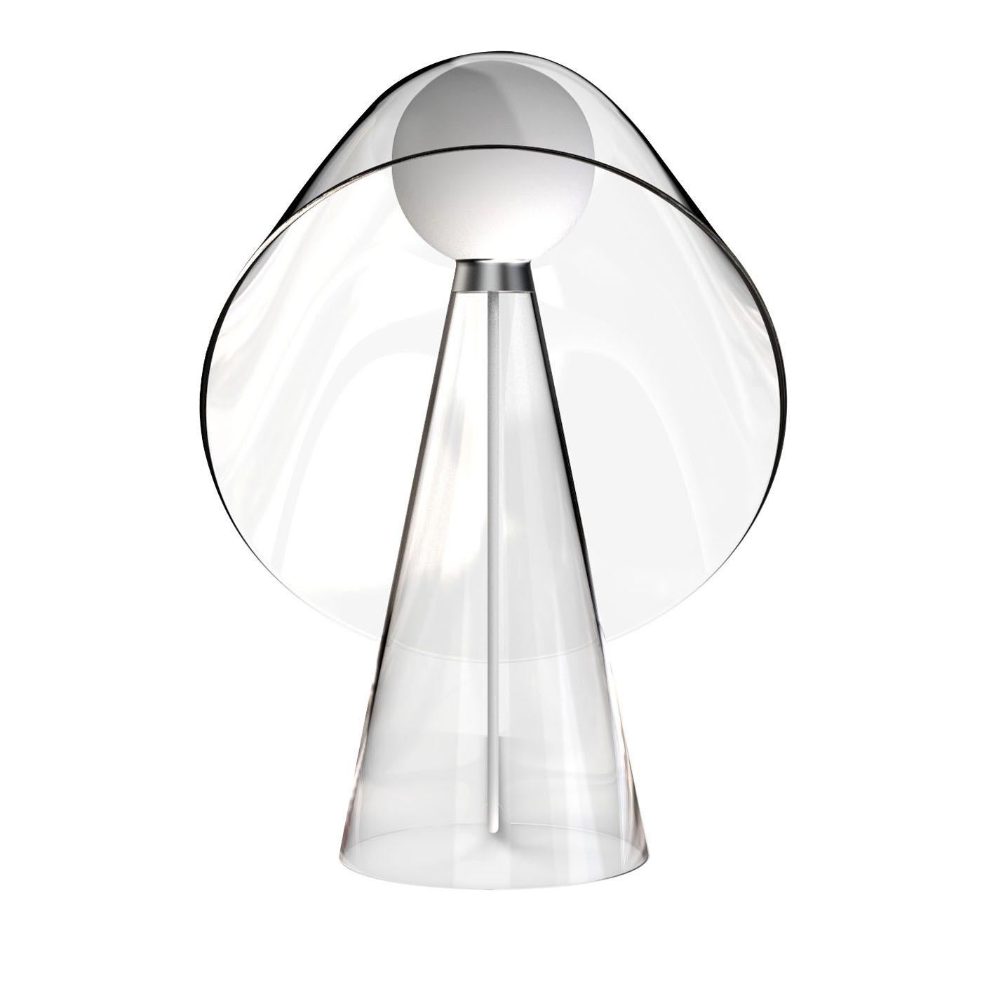 Verre Lampe de table transparente Mademoiselle de Quaglio Simonelli