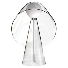 Lampada da tavolo trasparente Mademoiselle di Quaglio Simonelli