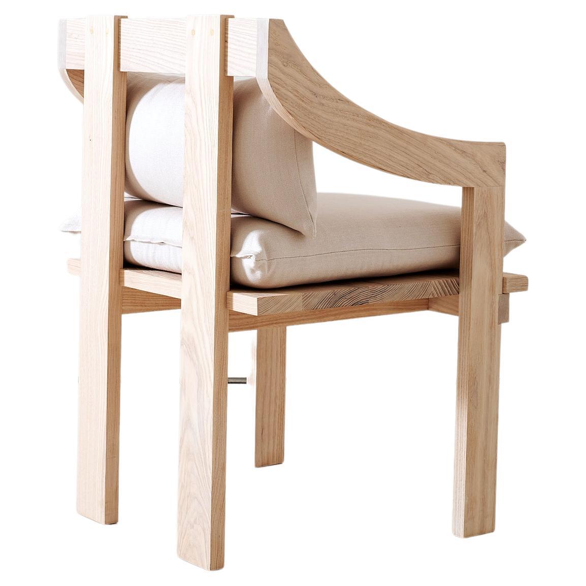 Madera Dining Chair in solid Ash by MENO HOME