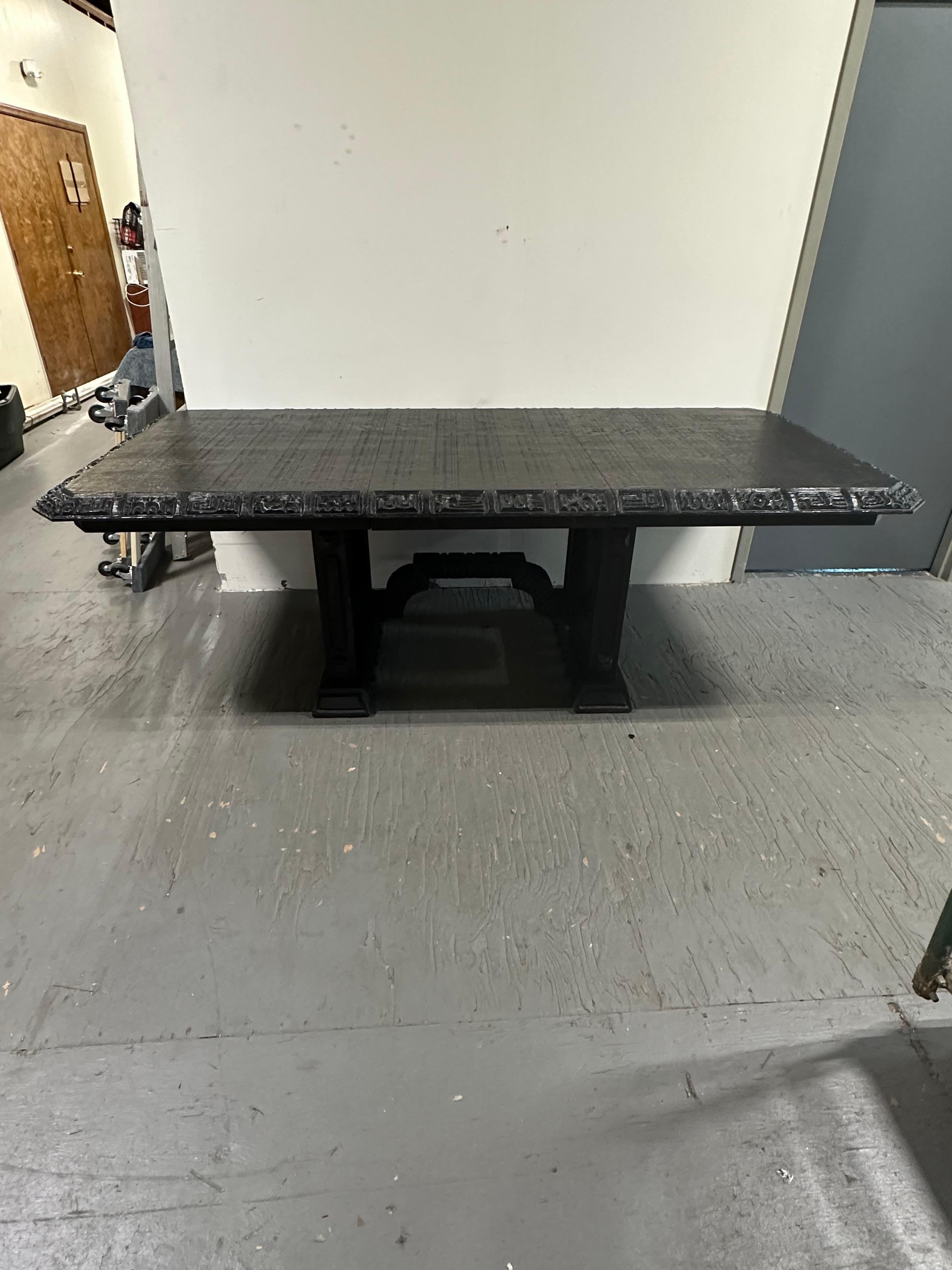 20ième siècle Table à manger de style Witco William Westenhaver en vente
