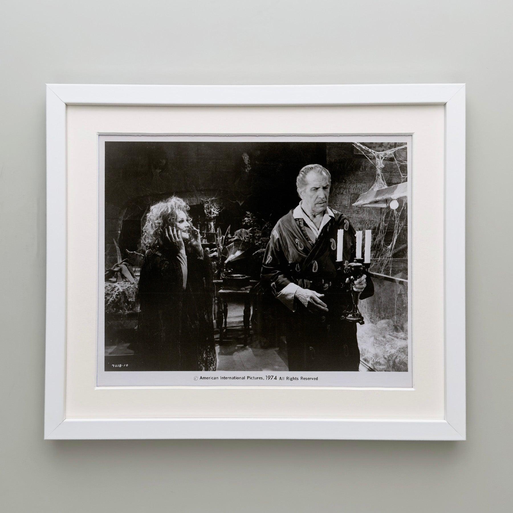 Madhouse (1974) Presse-Werbebild - gerahmt im Zustand „Hervorragend“ im Angebot in Bath, Somerset