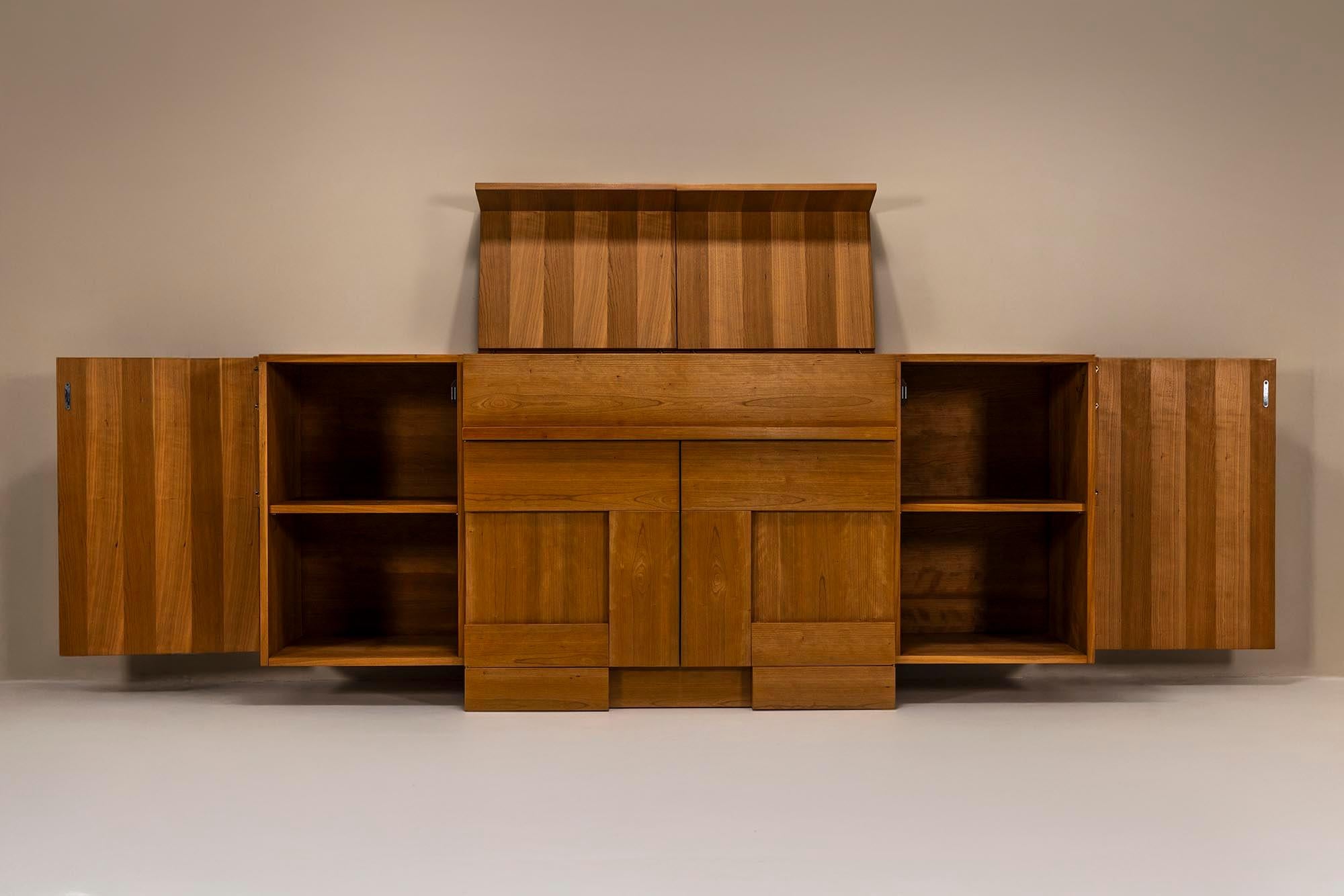 Ciliegio Credenza 'Madia' di Ferdinando Meccani in Wood, Italia 1988 in vendita