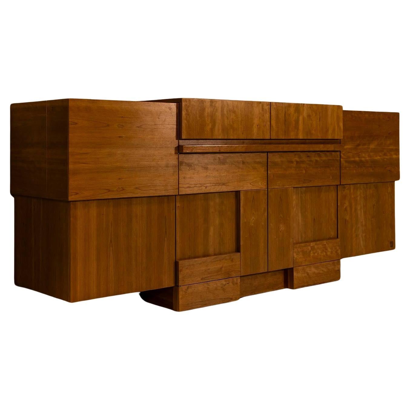 Credenza 'Madia' di Ferdinando Meccani in Wood, Italia 1988 in vendita