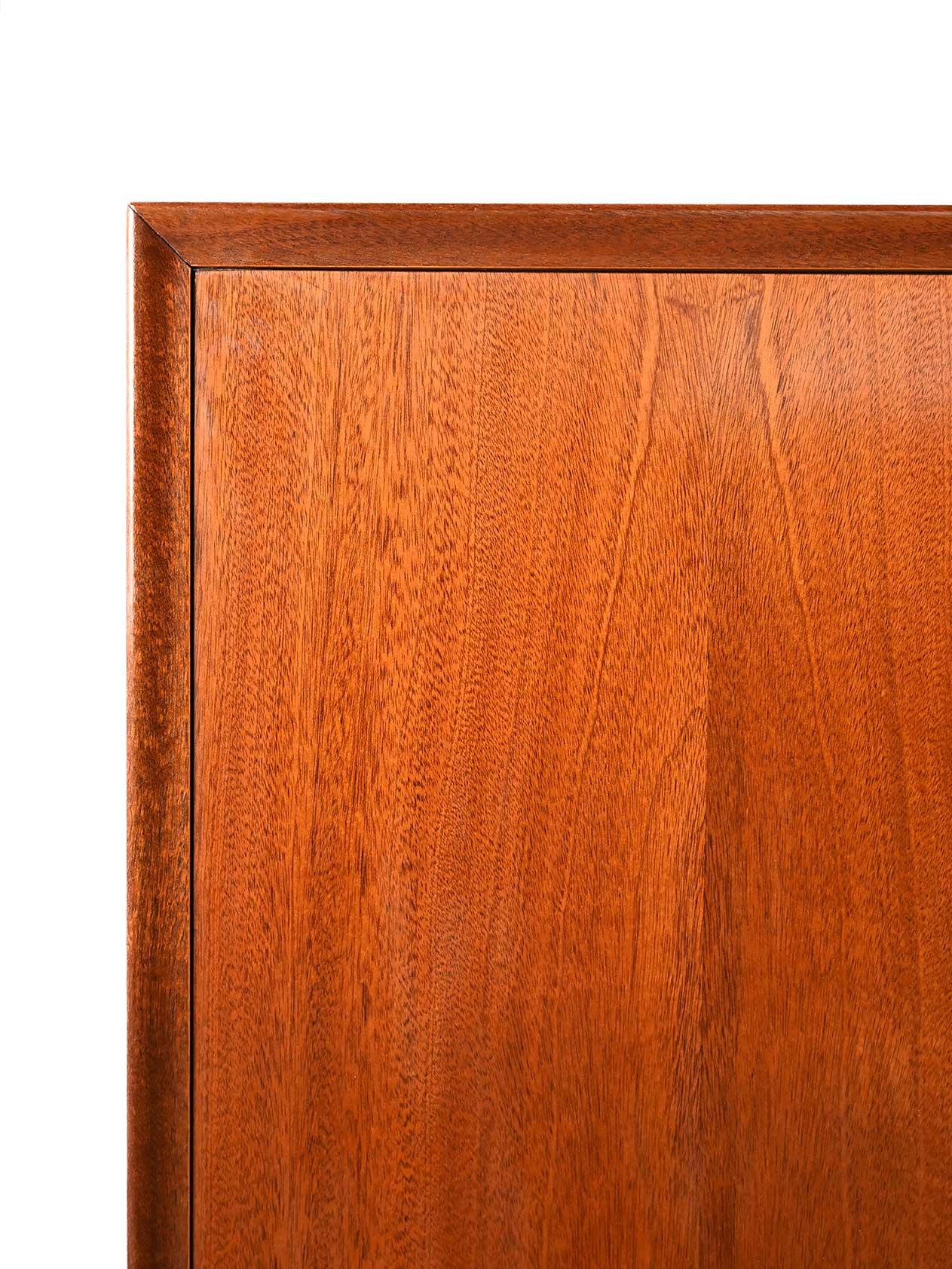 Mahogany Scandinavian mahogany sideboard For Sale