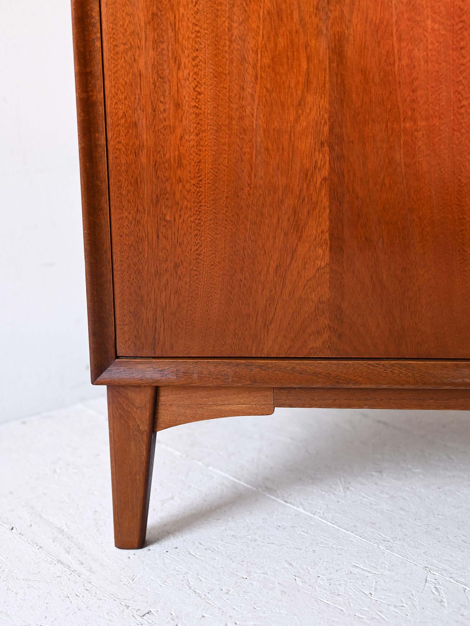 Scandinavian mahogany sideboard For Sale 1