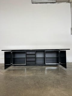 Madia Sheraton Giotto Stoppino per Acerbis laccata nero