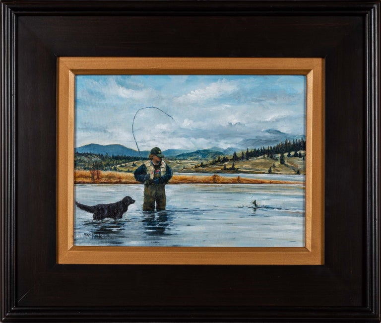 Fly Fishing Art - 88 For Sale on 1stDibs  vintage fly fishing art, antique  fly fishing art, fly fishing art for sale