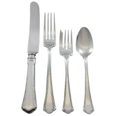 Madison by Wallace Sterling Silver Flatware Service for 12 Set 56 Pieces