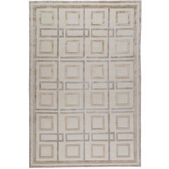 Madison Hand-Knotted 10x8 Rug in Wool and Silk by Sandra Nunnerley