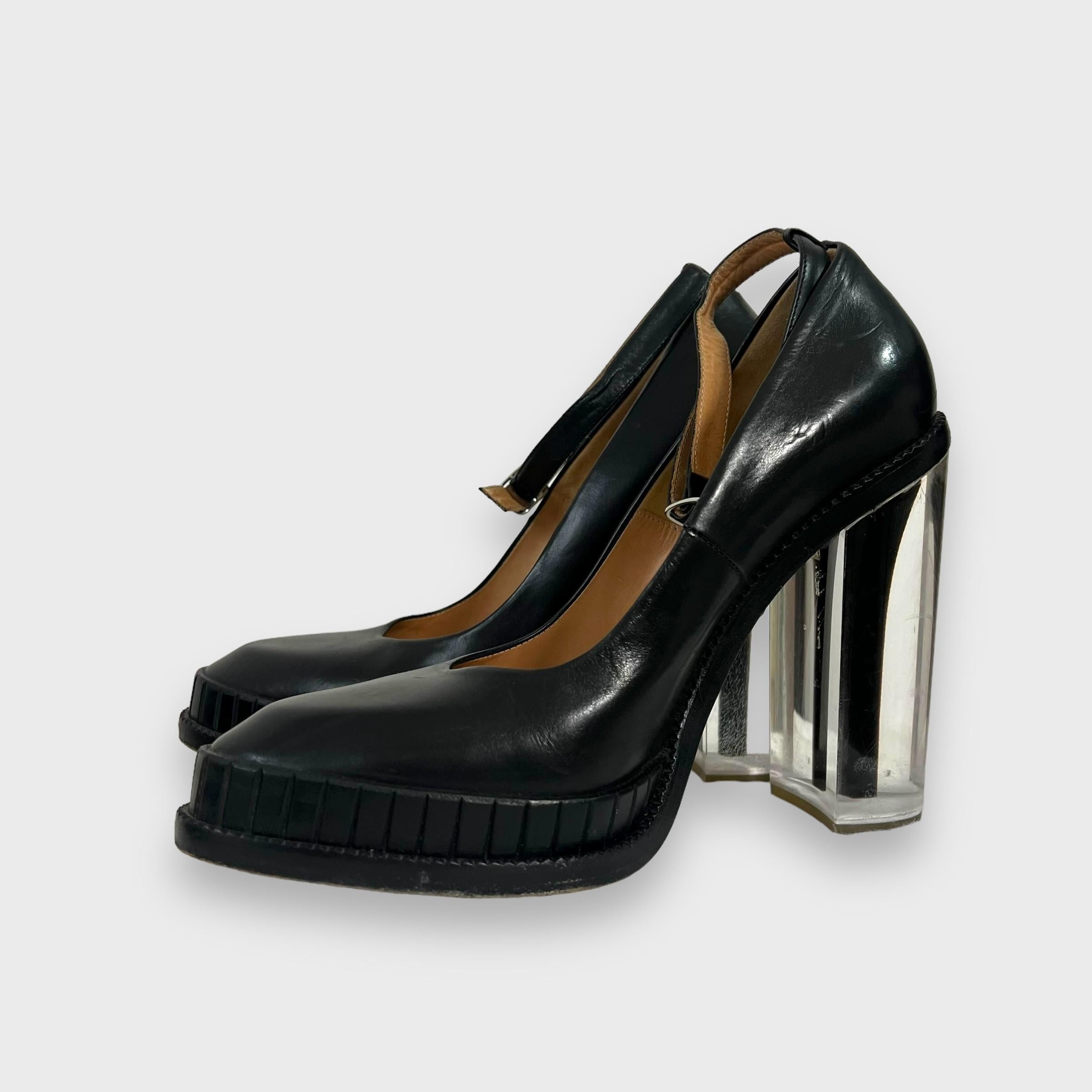Women's Madison Martin Mariela lucite 2010 hologram heels