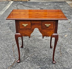 Madison Square Adams County Collections Queen Anne Style Cherry Lowboy Table