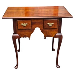 Madison Square Adams County Collections Queen Anne Style Cherry Lowboy Table