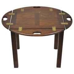 Madison Square Furniture Table d'appoint anglaise Chippendale Small Butlers Coffee