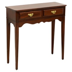 MADISON SQUARE Mahogany Traditional Small Console Table - A