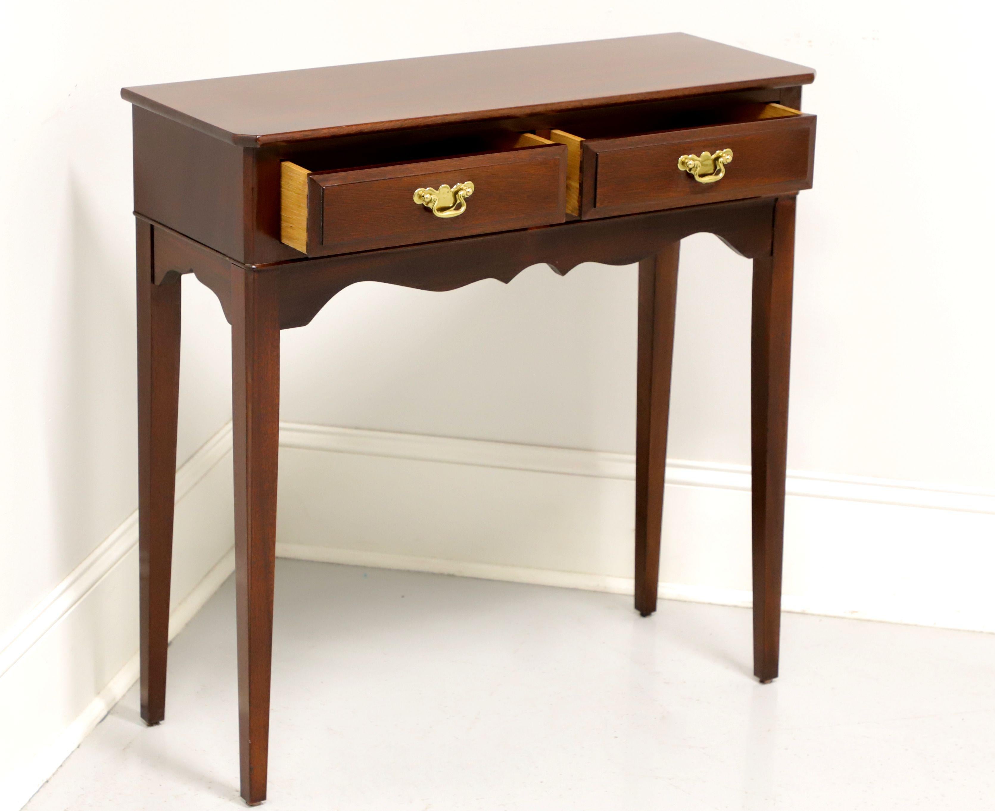 Other MADISON SQUARE Mahogany Traditional Small Console Table - B
