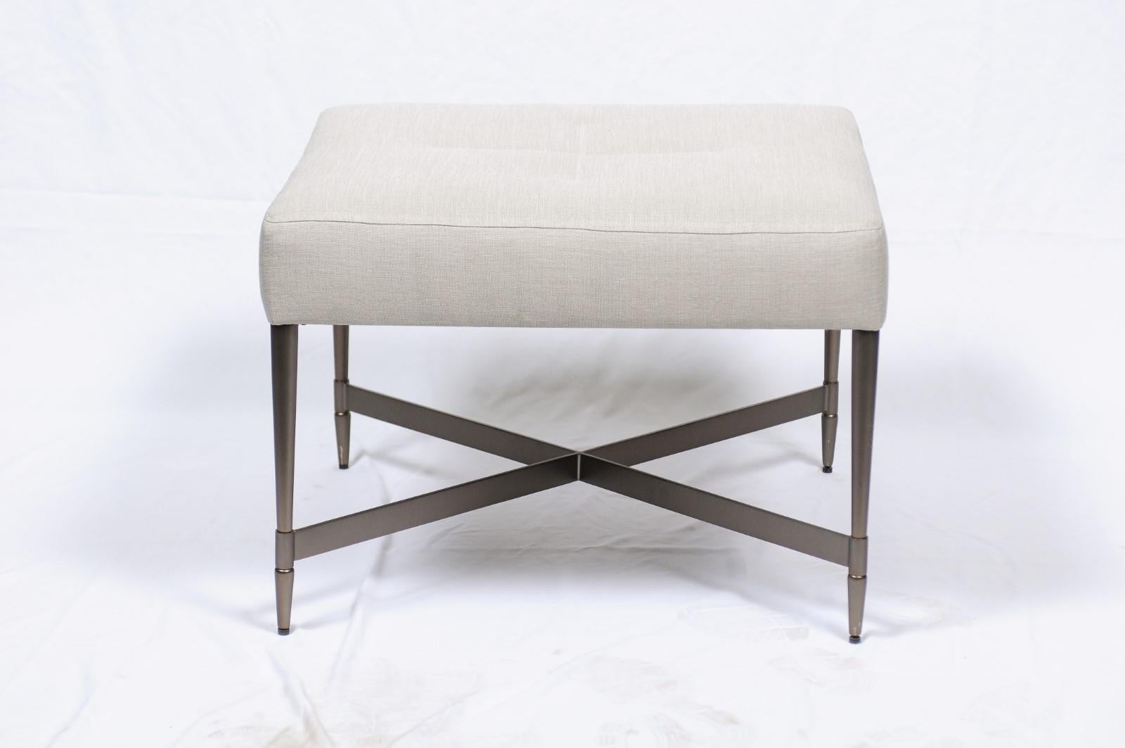 Madison Square Stool by Barbara Barry for Baker 5