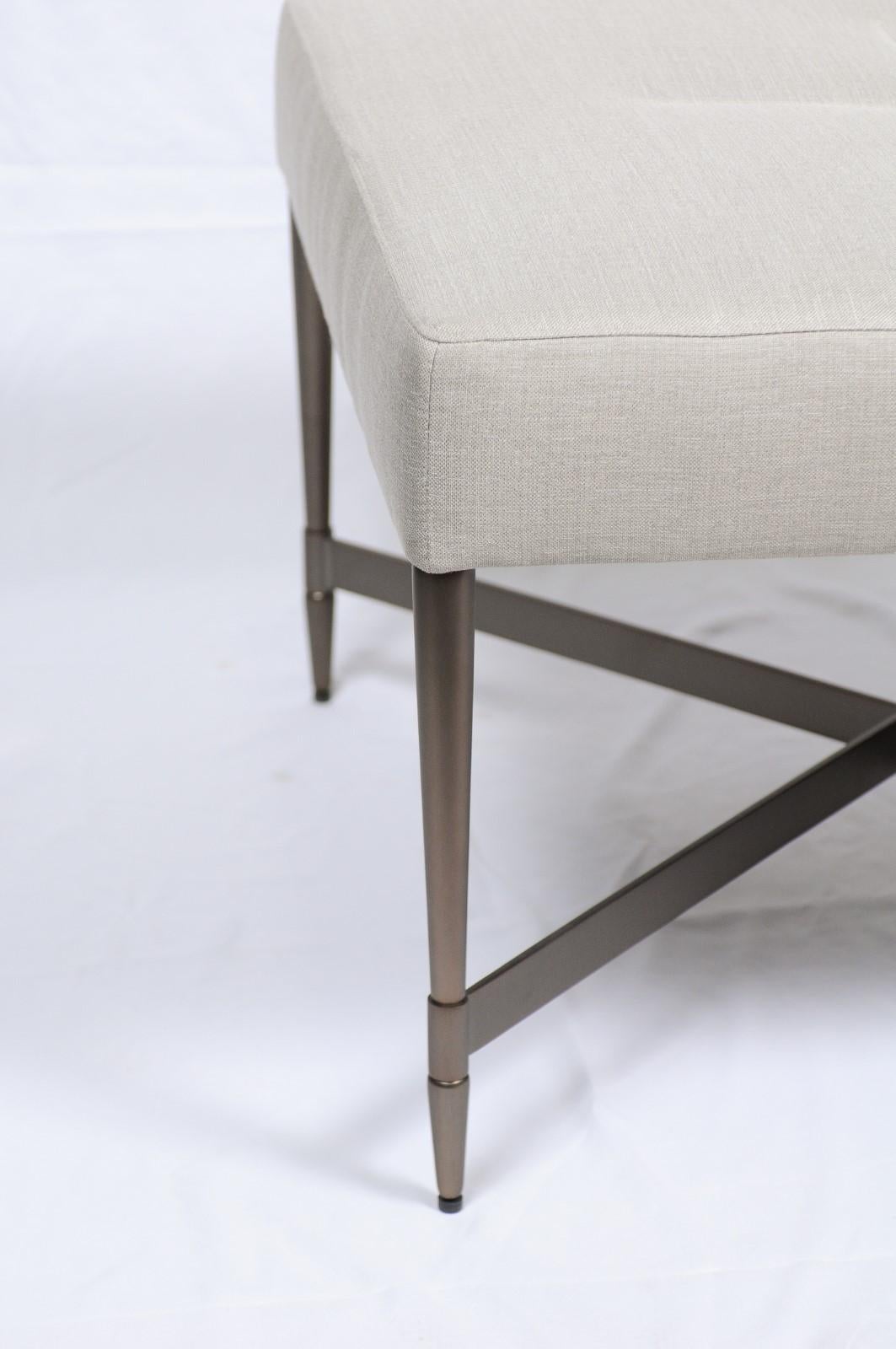 Contemporary Madison Square Stool by Barbara Barry for Baker