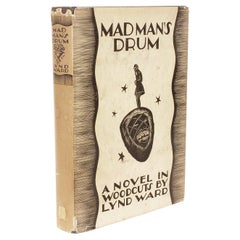 Vintage Madman's Drum, A Novel in Woodcuts by Lynd Ward, Second Printing, 1930