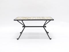 Mado Jolain und Rene Legrand Keramischer Couchtisch