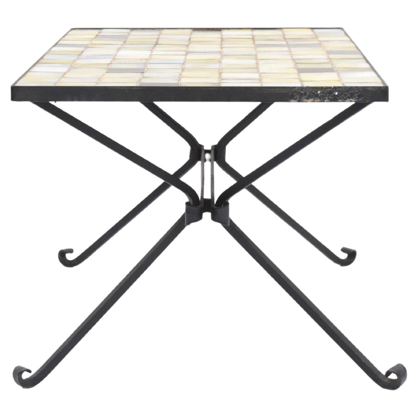 Mesa baja de cerámica Mado Jolain y Rene Legrand en venta
