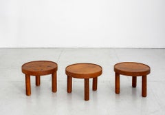 Mado Jolain and Rene Legrand, Set of 3 Tables