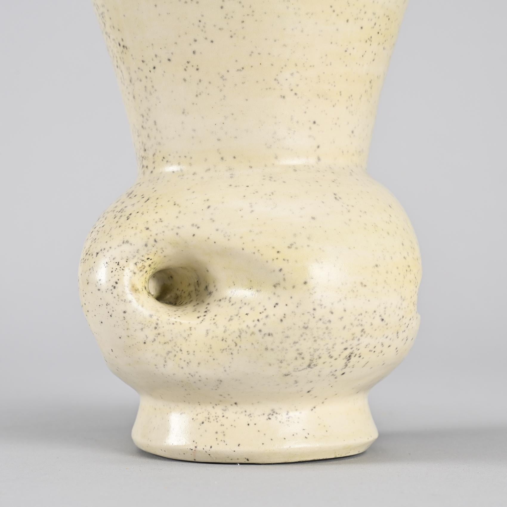 Mid-Century Modern Mado Jolain Ceramic Vase, Paris, 1950
