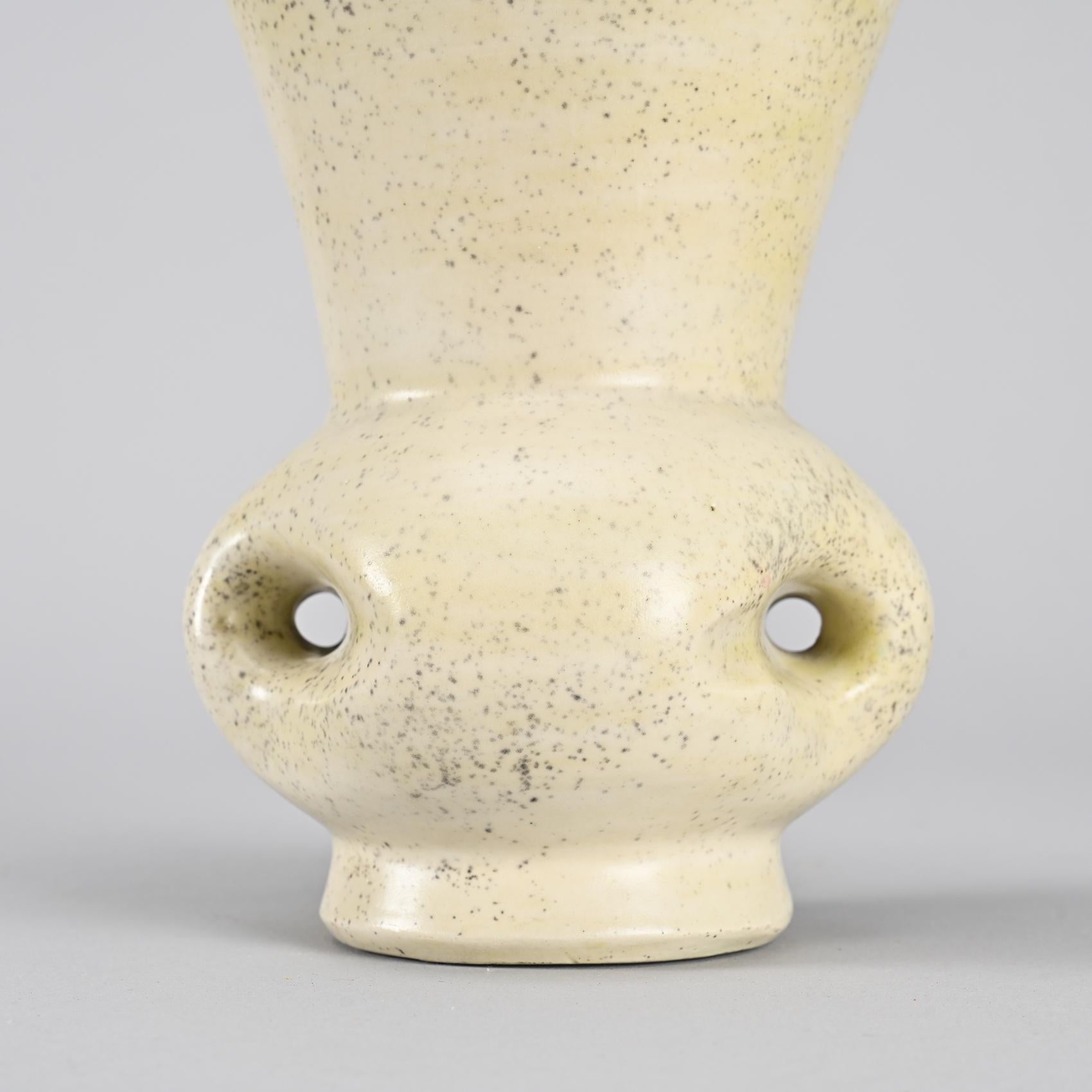 Earthenware Mado Jolain Ceramic Vase, Paris, 1950