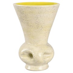 Vase en céramique de Mado Jolain, Paris, 1950