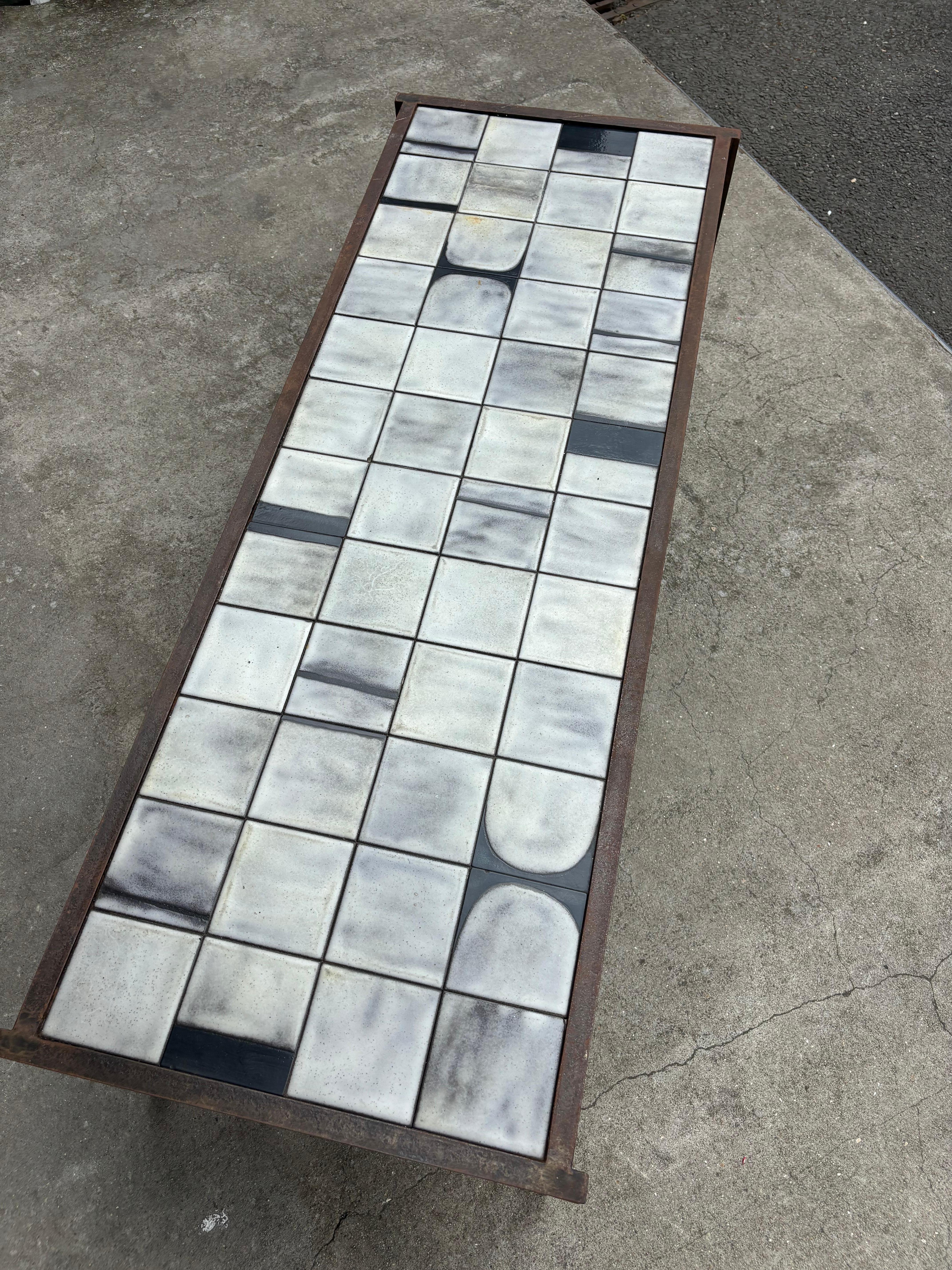 Mid-20th Century Mado Jolain & René Legrand Coffee table For Sale