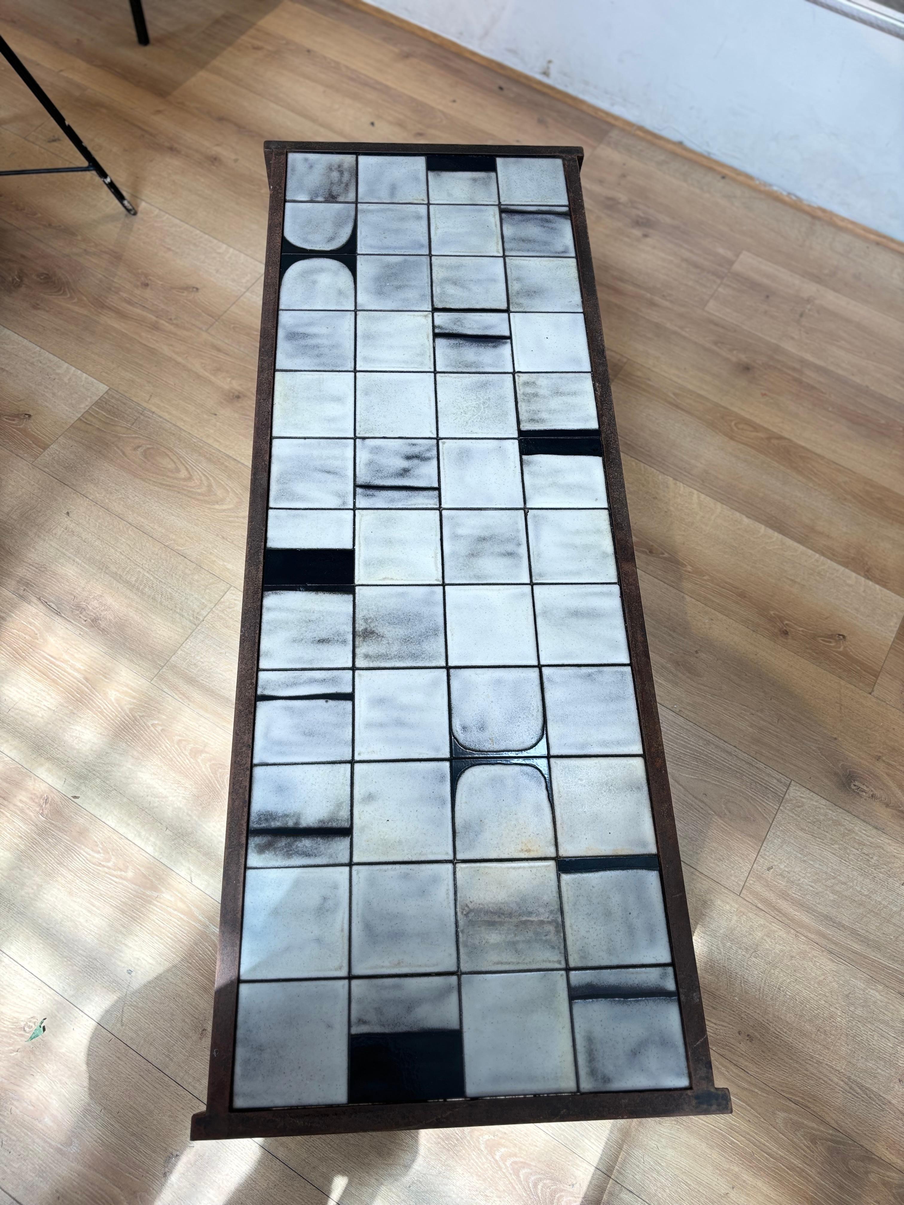 Mado Jolain & René Legrand Coffee table For Sale 2