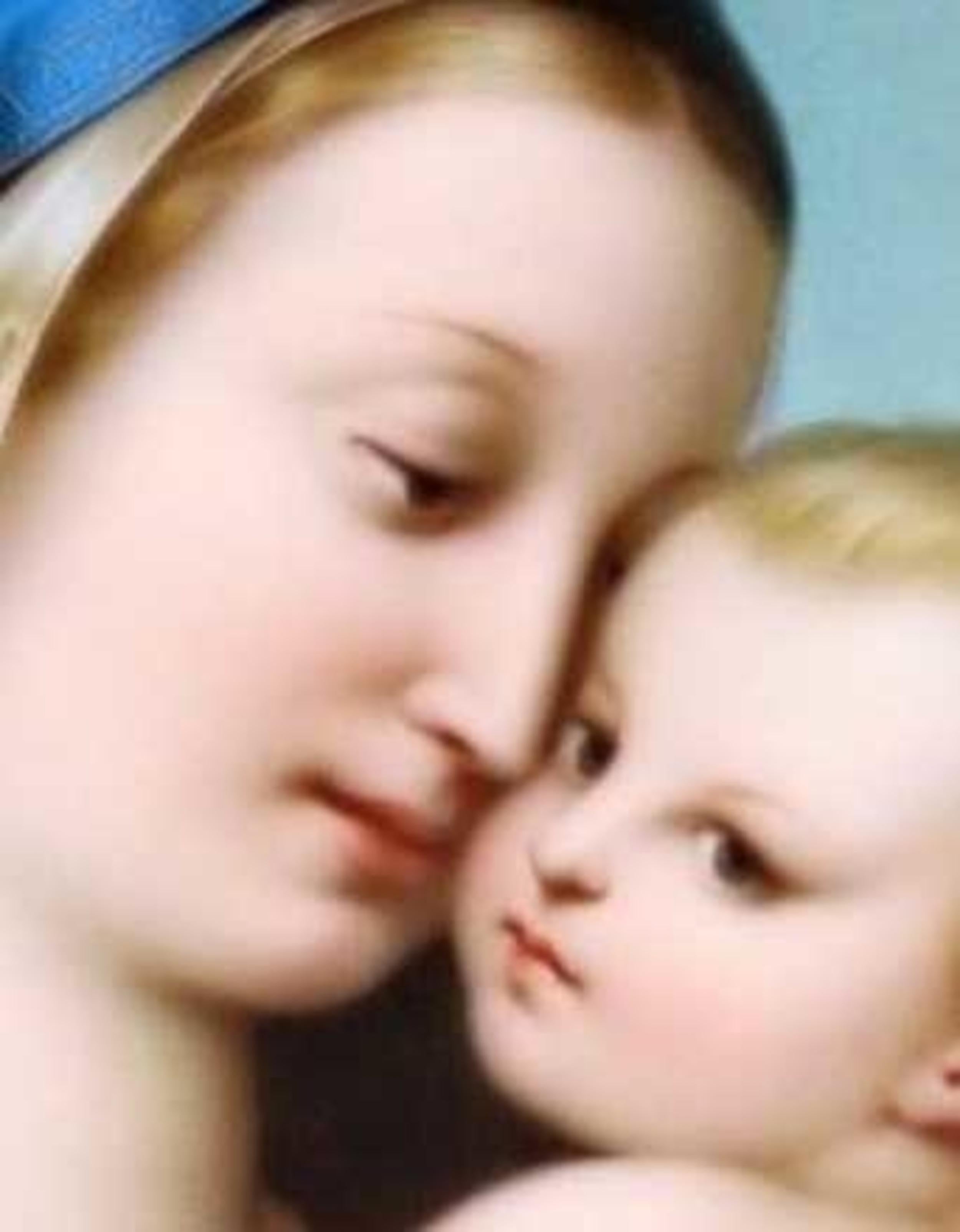 19th Century Madonna and Child, Fine Berlin KPM Plaque, Signed A. Deckelmann For Sale