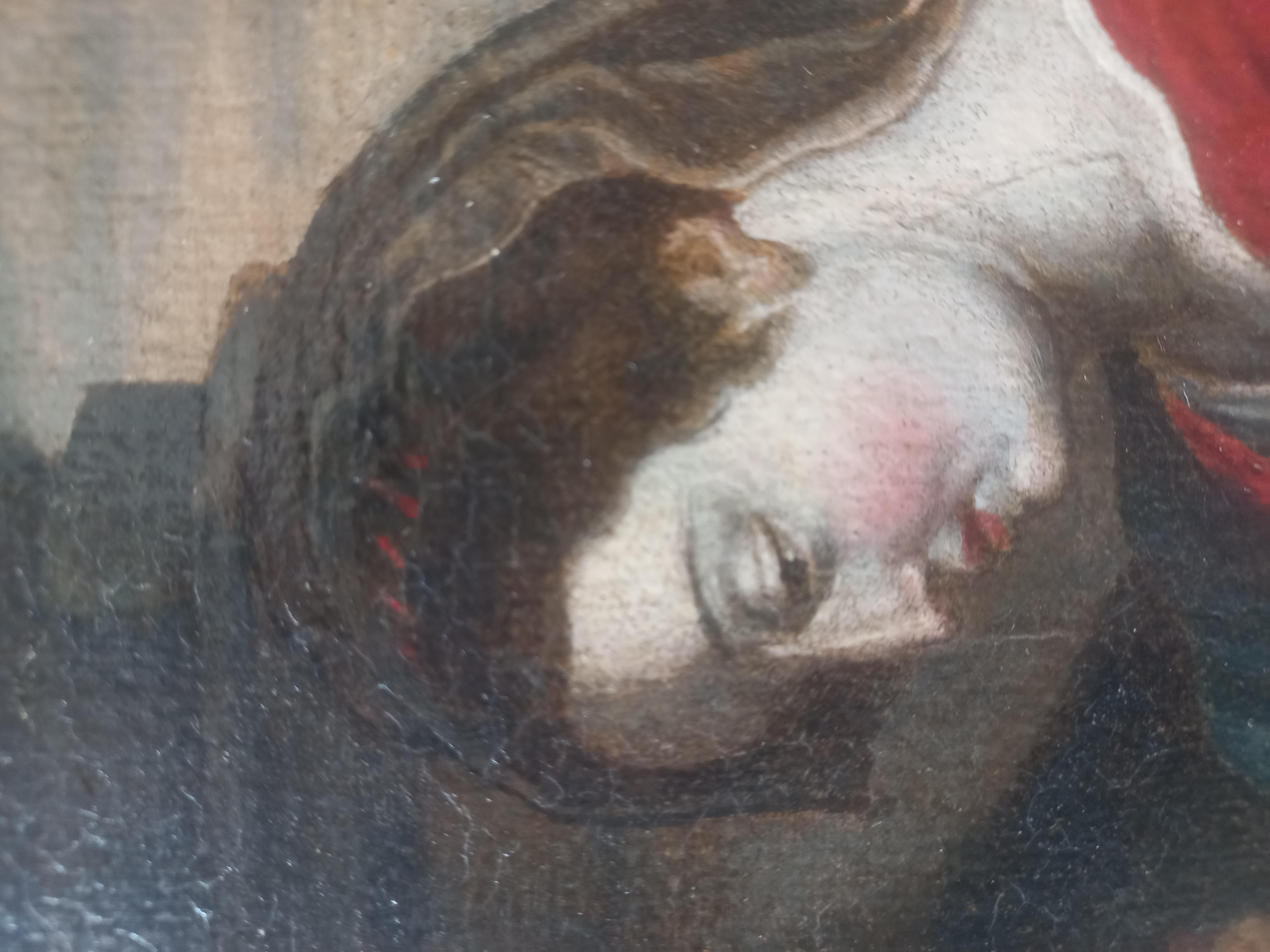 Dutch Madonna and Child, St. John and St. Anne For Sale