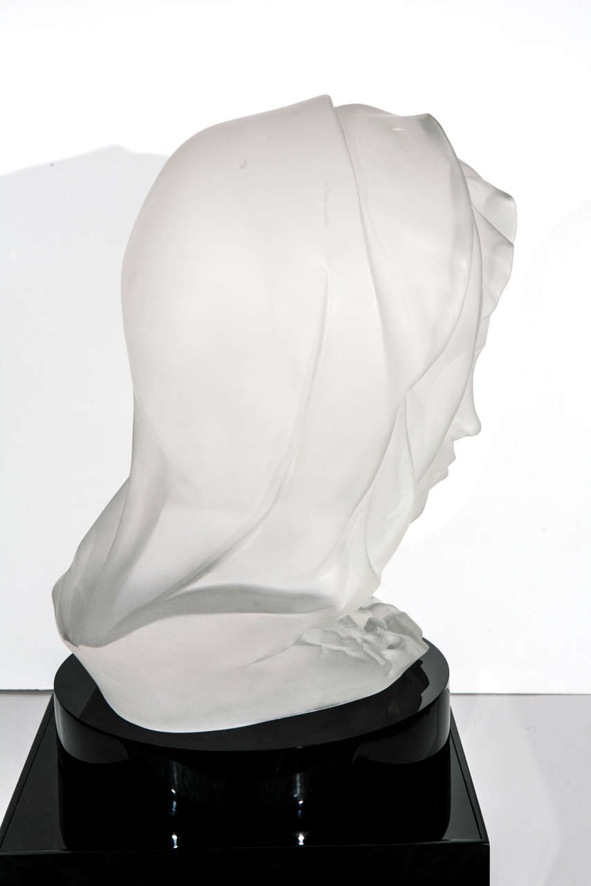Contemporary Madonna De La Pieta Acrylic Sculpture For Sale