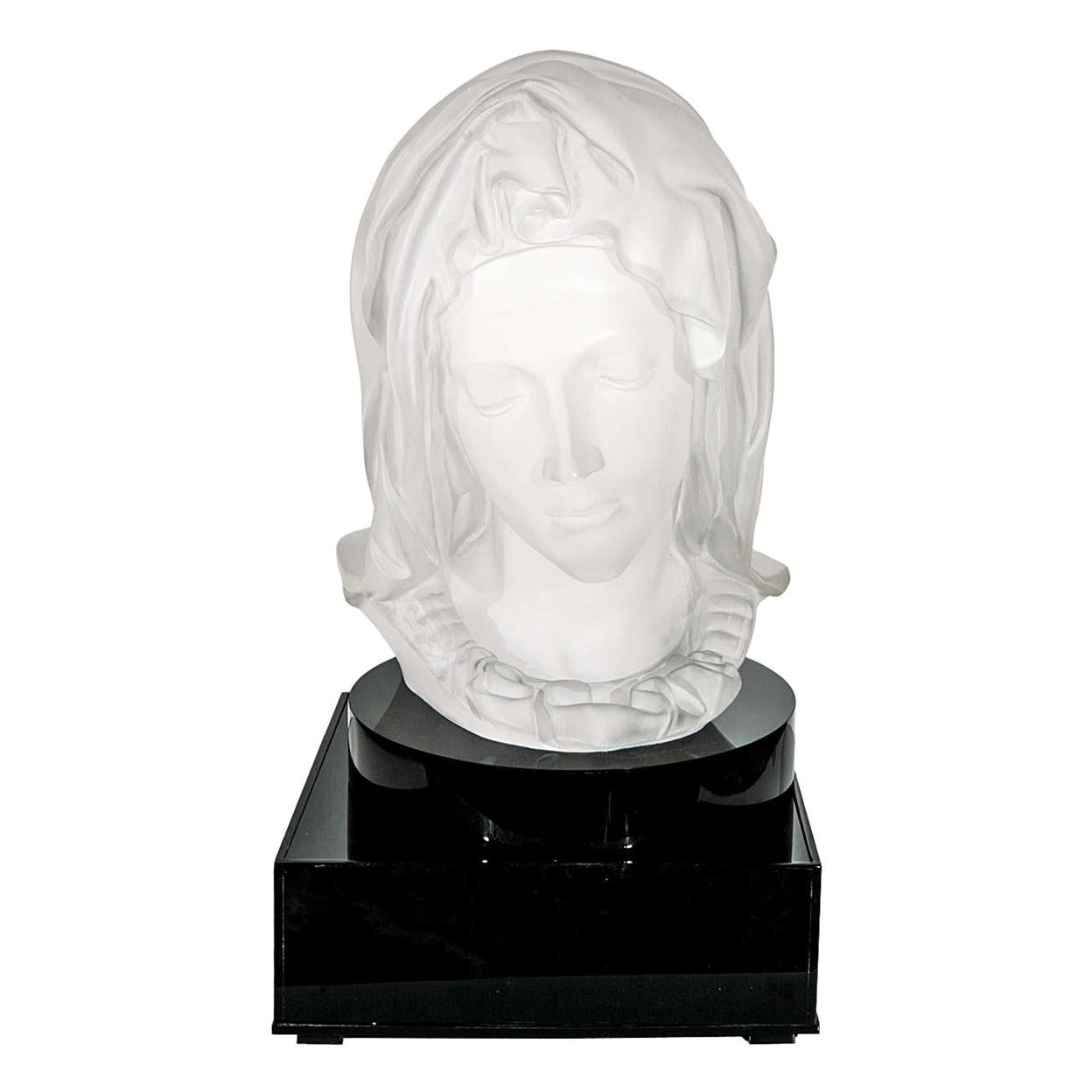 Madonna De La Pieta Sculpture Acrylique