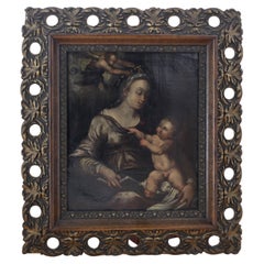 Madonna e Bambino von Carlo Garofalo (tätig in Mardrid und Neapel 1692-1705)