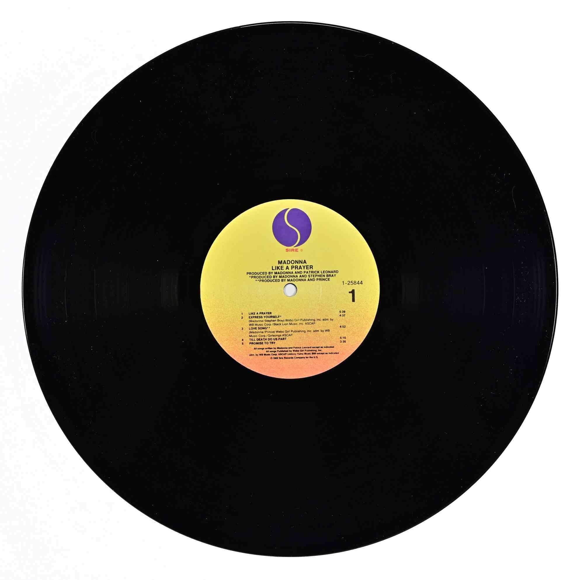 Americano Madonna - Like a Prayer (1989, Sire Records, 1-25844, stampa USA) in vendita