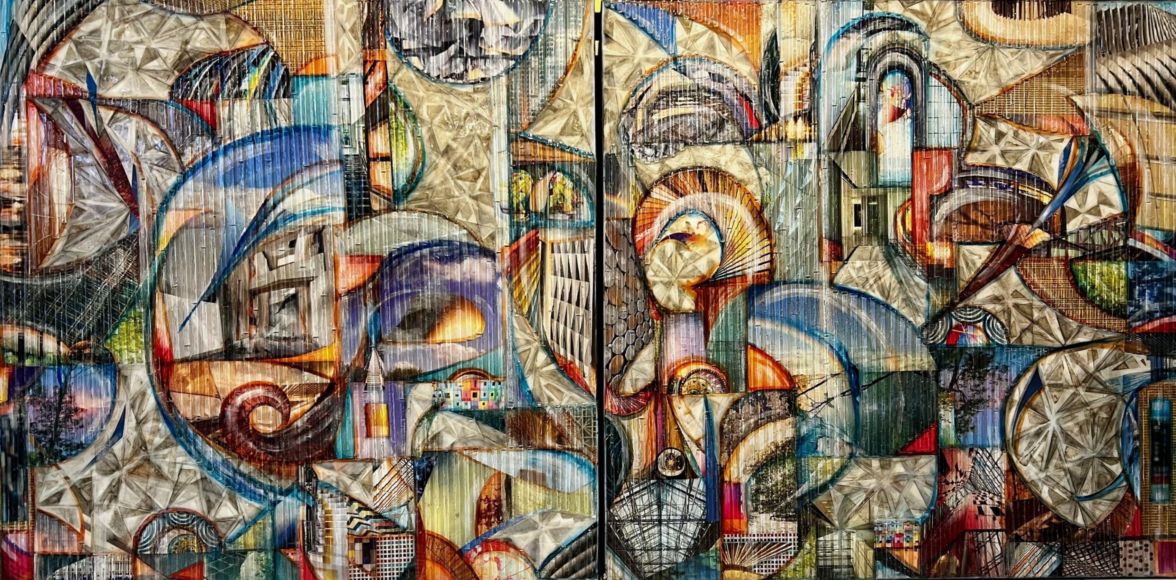 Crystal Vision - Mixed Media Art by Madonna Phillips