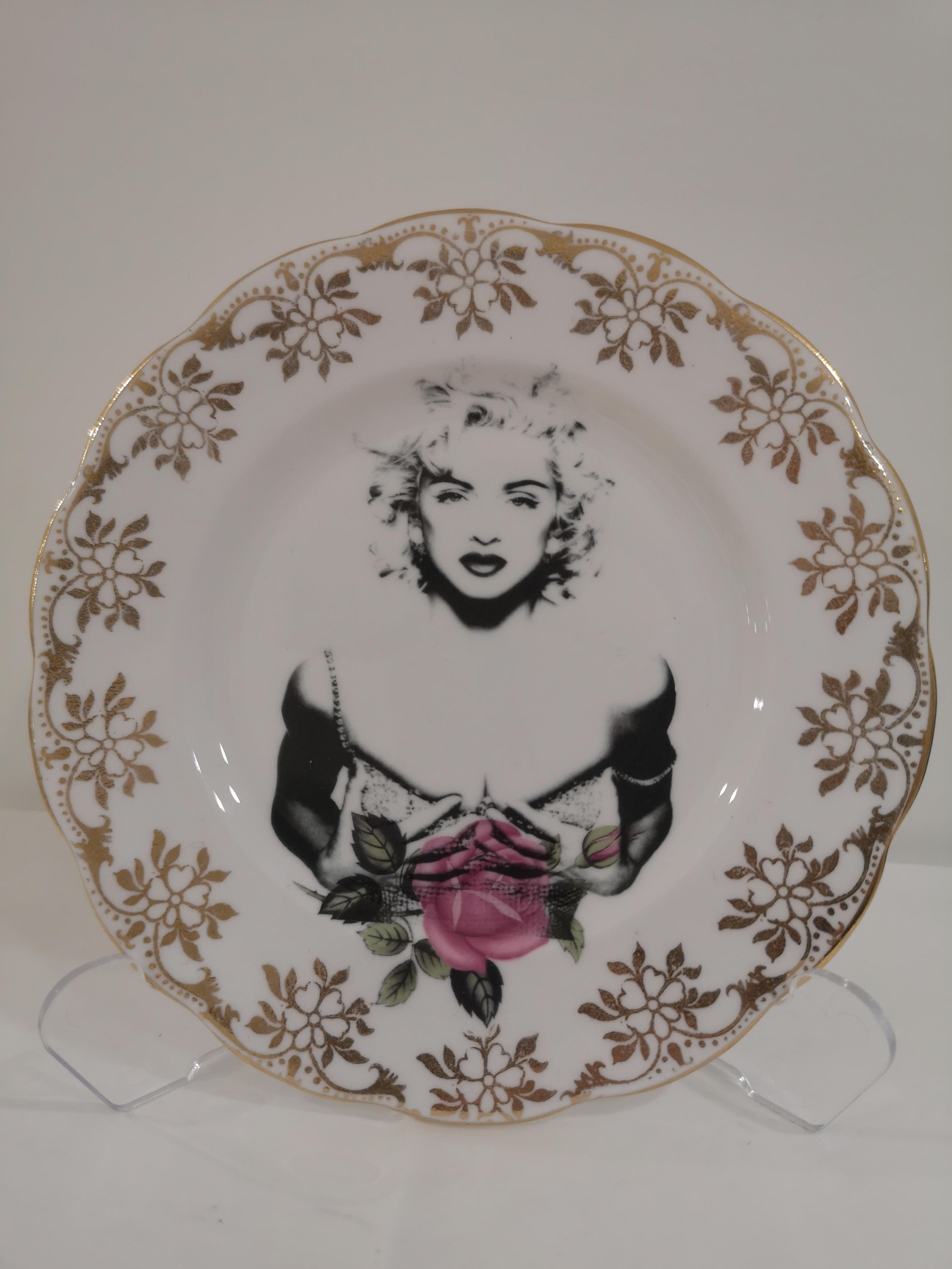 Gray Madonna side plate