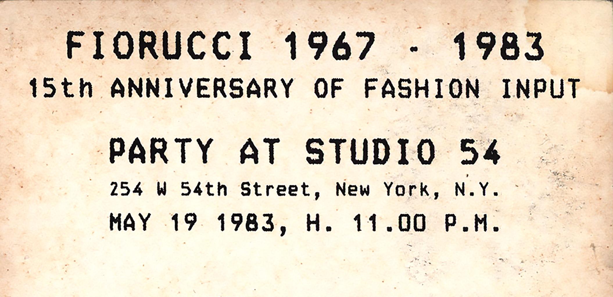 Late 20th Century Madonna Studio 54 New York City 1983 (early Madonna announcement)
