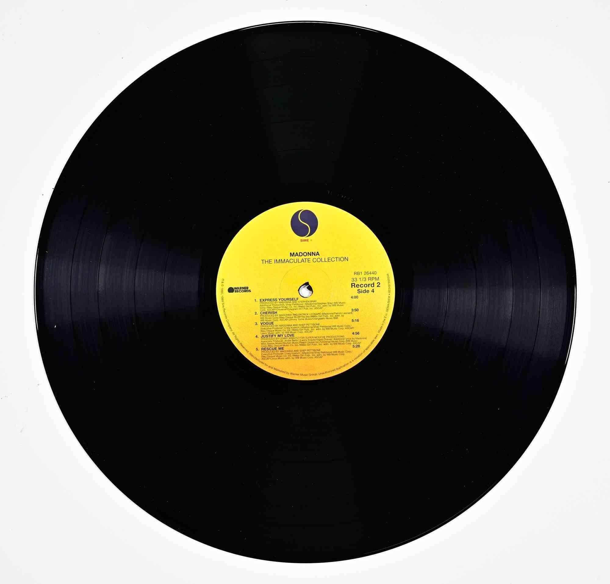 Americano Madonna - The Immaculate Collection, 1990, Album in vinile firmato in vendita