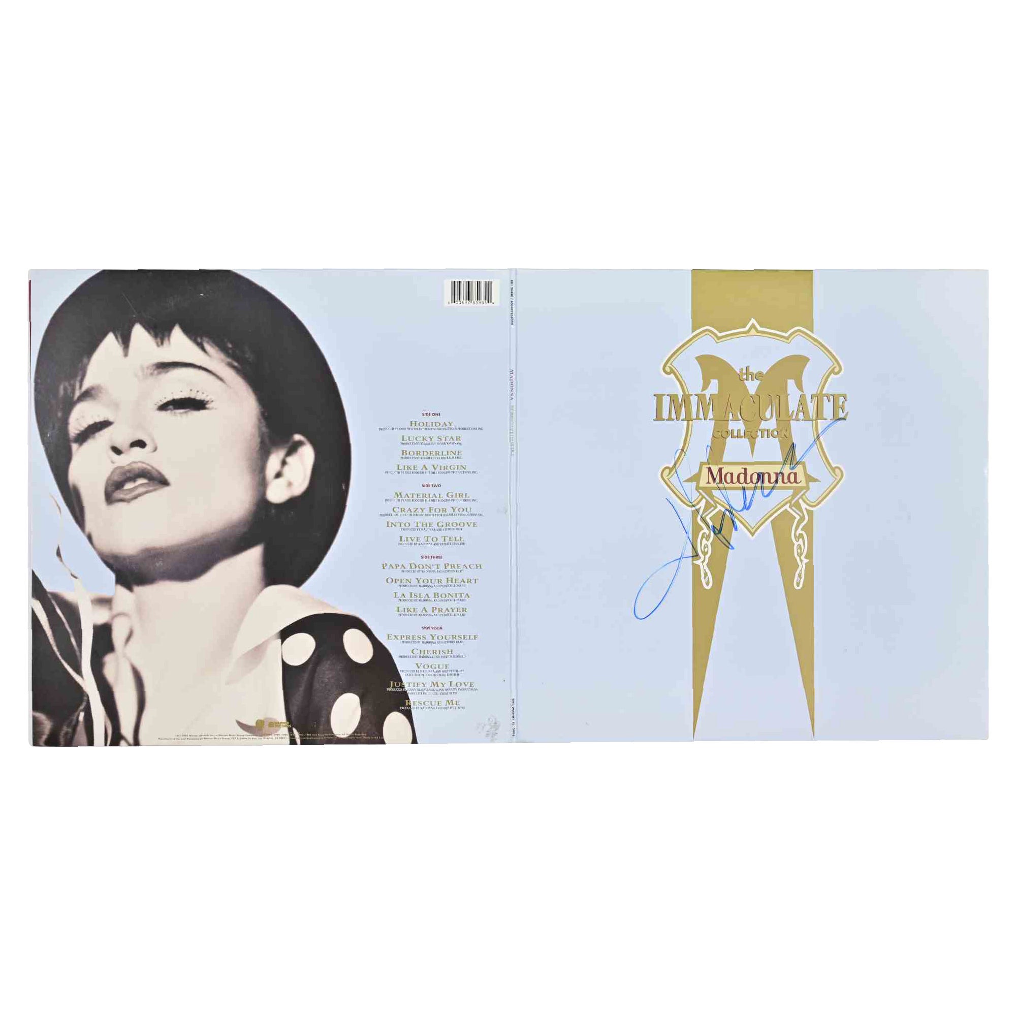 Madonna - The Immaculate Collection, 1990, Album in vinile firmato