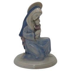Madonna with Child, German Porcelain from the 1990s