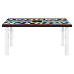 Madras Table, di Nathalie du Pasquier, da Memphis Milano