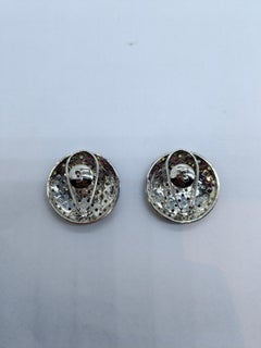 Madras - Der lebende Karo-Ohrring